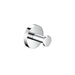 Linsol Lux S2 Single Robe Hook - Chrome 