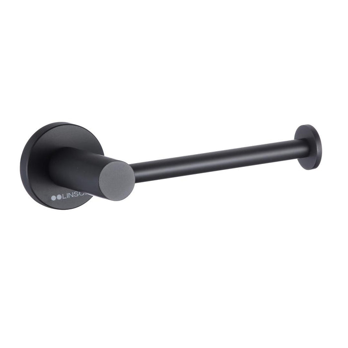 Linsol Lux S2 Toilet Roll Holder - Matte Black 