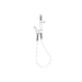 Linsol Mico Hand Shower with Wall Bracket - Gunmetal 