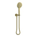 Linsol Mico Multifunction Hand Shower with Wall Bracket - Brushed Brass 