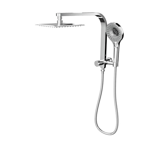 Linsol Oceanjet Short Shower Combination with 200mm Square Head - Chrome 