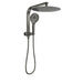 Linsol Oceanjet Short Shower Combination with 300mm Round Head - Gunmetal 
