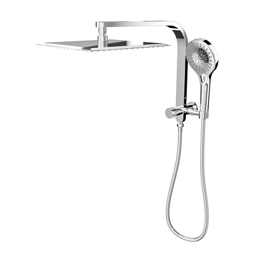 Linsol Oceanjet Short Shower Combination with 300mm Square Head - Chrome 