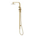 Linsol Oceanjet Shower Combination with 200mm Round Head - Brushed Brass 