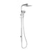 Linsol Oceanjet Shower Combination with 200mm Square Head - Chrome 
