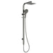 Linsol Oceanjet Shower Combination with 200mm Square Head - Gunmetal 