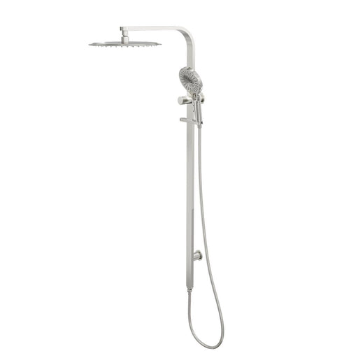 Linsol Oceanjet Shower Combination with 300mm Round Head - Brushed Nickel 