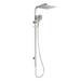 Linsol Oceanjet Shower Combination with 300mm Square Head - Brushed Nickel 