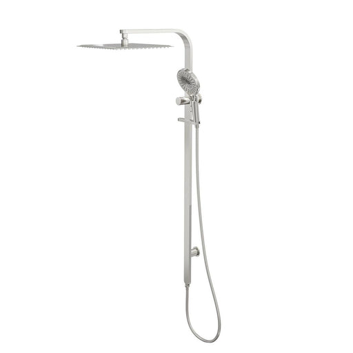 Linsol Oceanjet Shower Combination with 300mm Square Head - Brushed Nickel 