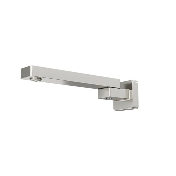 Linsol Quadra Swivel Wall Bath Spout - Brushed Nickel 