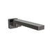 Linsol Quadra Swivel Wall Bath Spout - Gunmetal 