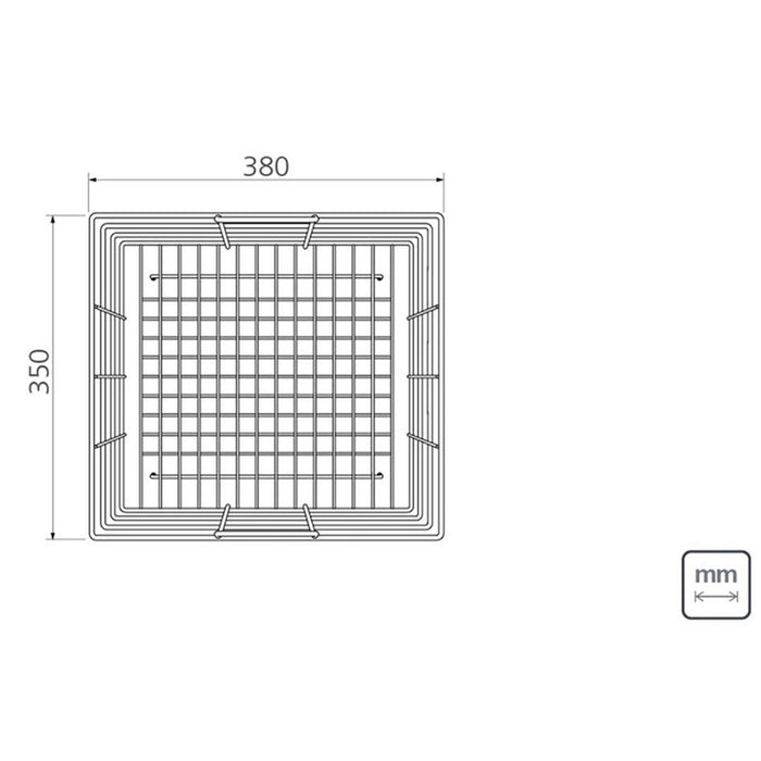 Linsol Quadrum Wire Basket 