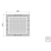 Linsol Quadrum Wire Basket 