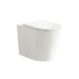 Linsol Quay S2 Rimless Wall Face Pan - Chrome 