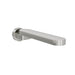 Linsol Shenay S2 Swivel Wall Bath Spout - Brushed Nickel 