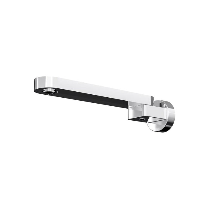 Linsol Shenay S2 Swivel Wall Bath Spout - Chrome 