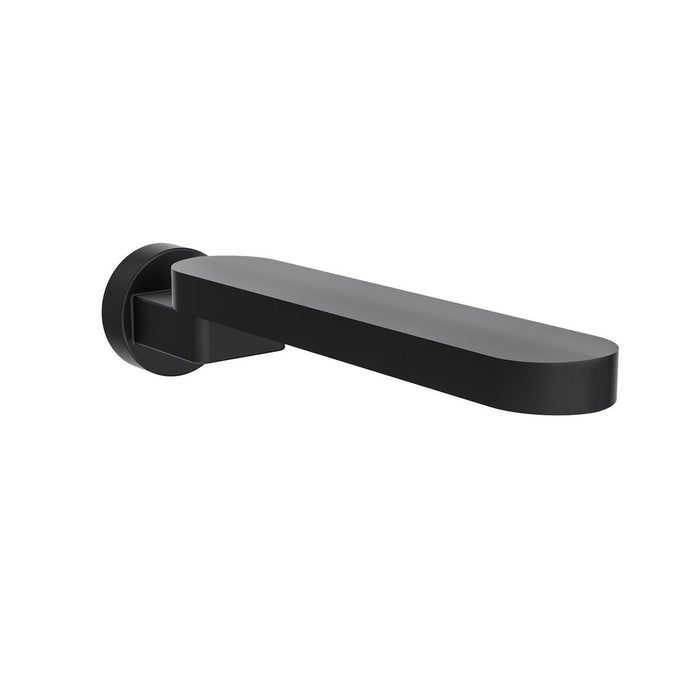 Linsol Shenay S2 Swivel Wall Bath Spout - Matte Black 
