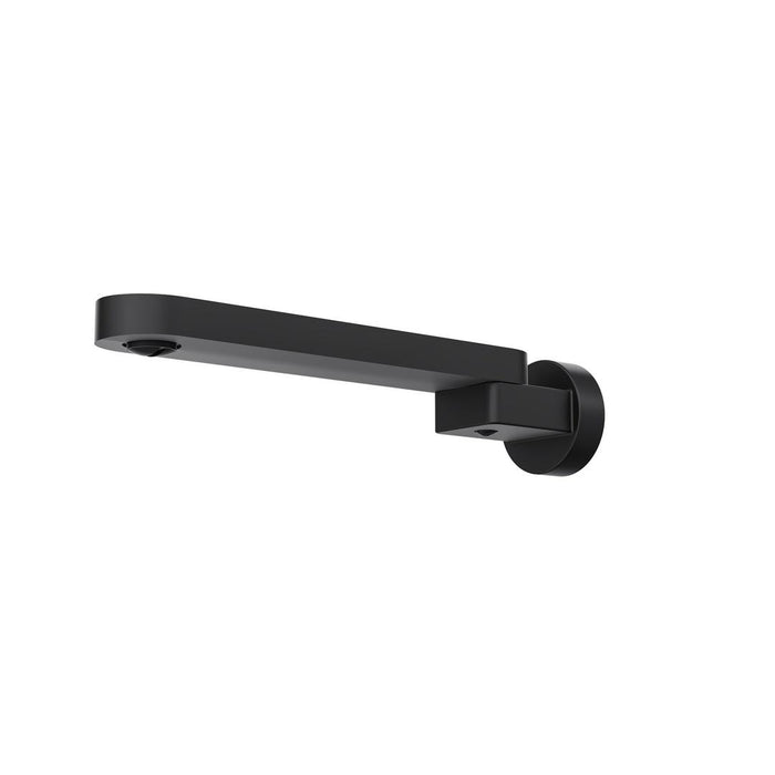 Linsol Shenay S2 Swivel Wall Bath Spout - Matte Black 
