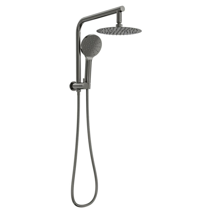 Linsol Souljet Short Shower Combination with 200mm Head - Gunmetal 