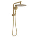 Linsol Souljet Short Shower Combination with 300mm Head - Brushed Brass 