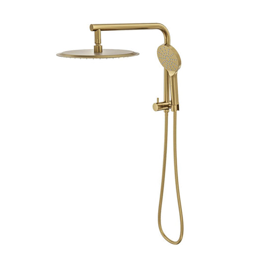 Linsol Souljet Short Shower Combination with 300mm Head - Brushed Brass 