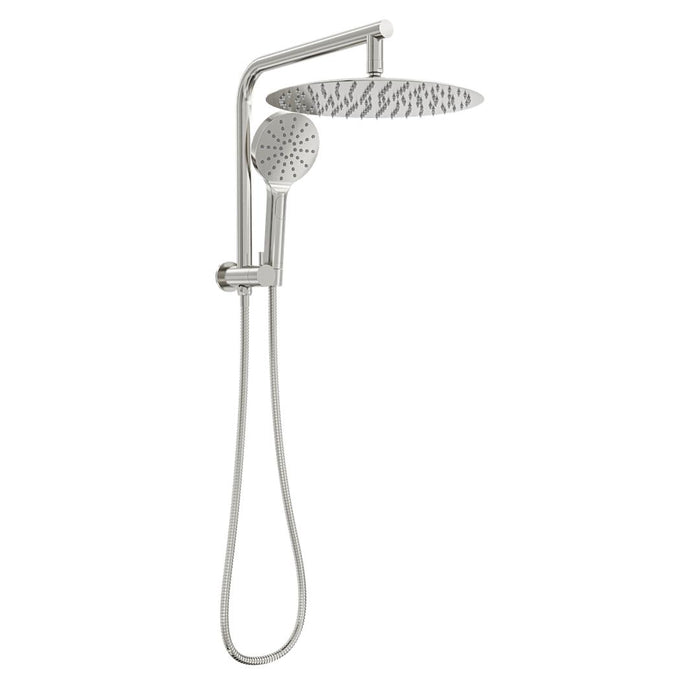Linsol Souljet Short Shower Combination with 300mm Head - Brushed Nickel 