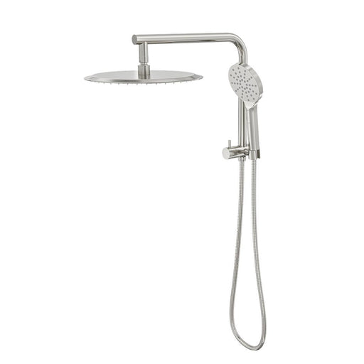 Linsol Souljet Short Shower Combination with 300mm Head - Brushed Nickel 