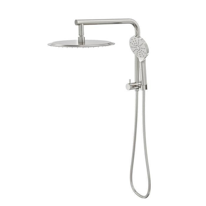 Linsol Souljet Short Shower Combination with 300mm Head - Brushed Nickel 