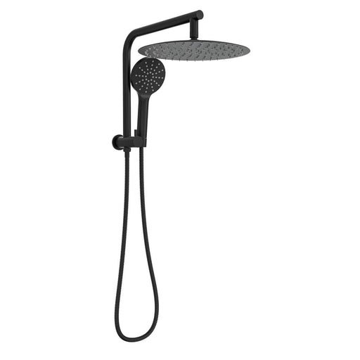 Linsol Souljet Short Shower Combination with 300mm Head - Matte Black 