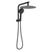 Linsol Souljet Short Shower Combination with 300mm Head - Matte Black 