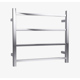 Linsol Spirit 4 Bar Heated Towel Rail - Chrome 