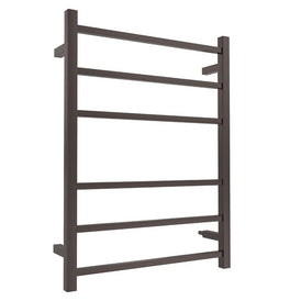 Linsol Spirit 6 Bar Heated Towel Rail - Gunmetal 