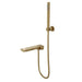 Linsol Tara Bath Spout with Divertor and Hand Shower - Brushed Brass 