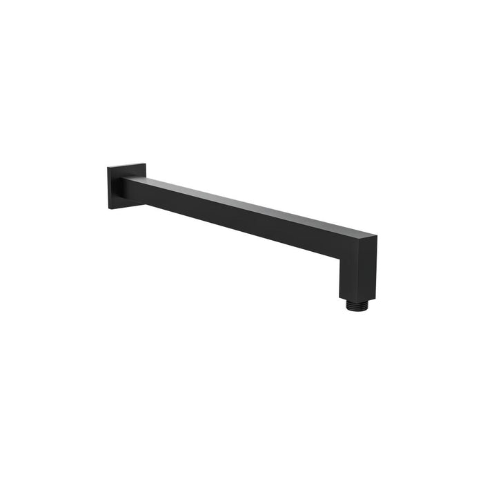 Linsol Tiana 400mm Square Wall Arm - Matte Black 