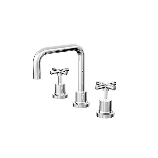 Linsol Tre Cross Handle Basin Set - Chrome 
