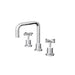 Linsol Tre Cross Handle Basin Set - Chrome 