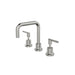 Linsol Tre Lever Handle Basin Set - Brushed Nickel 