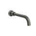 Linsol Tre Wall Mount Bath Spout - Gunmetal 