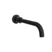 Linsol Tre Wall Mount Bath Spout - Matte Black 