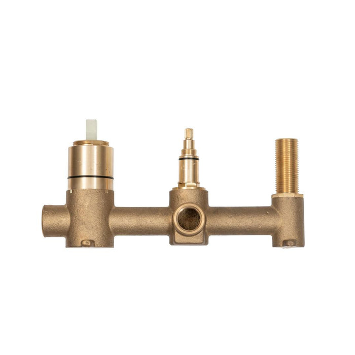 Linsol Universal Multifit Wall Mixer with Divertor and Hand Shower In Wall Body 