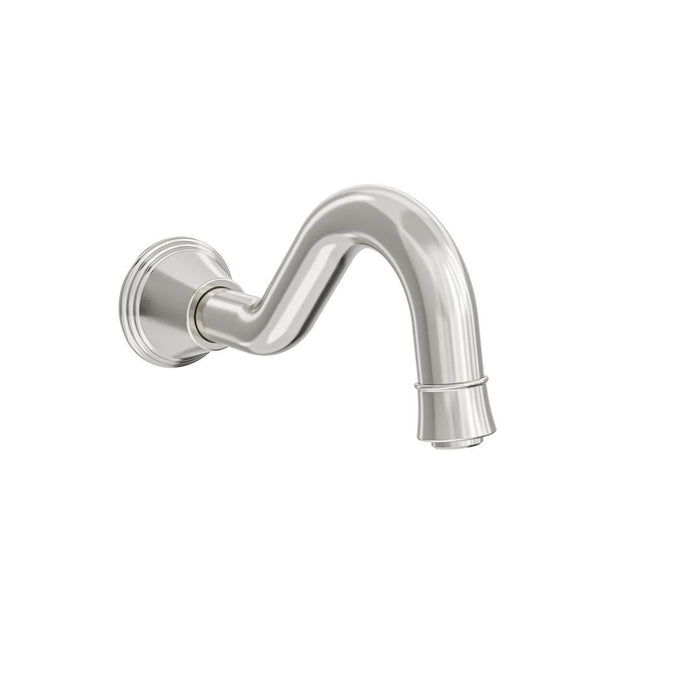 Linsol Vintage Wall Mount Bath Spout - Brushed Nickel 