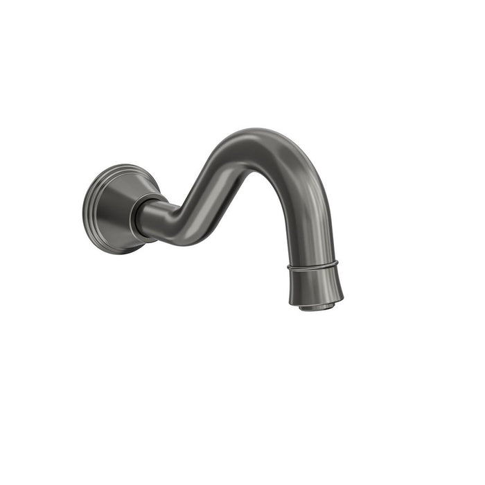 Linsol Vintage Wall Mount Bath Spout - Gunmetal 