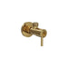 Linsol Zarah Easy Turn Cistern Tap - Brushed Brass 