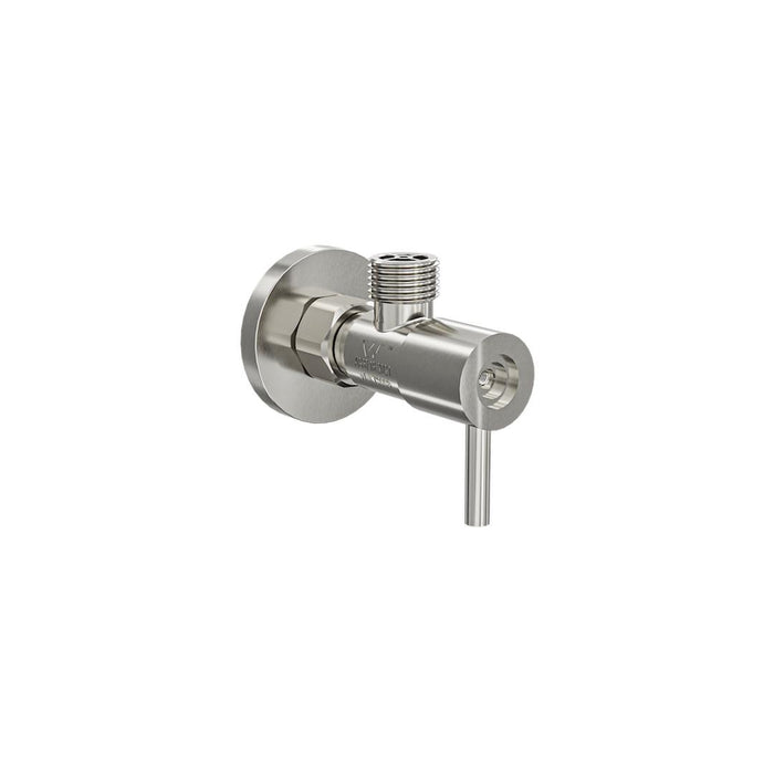 Linsol Zarah Easy Turn Cistern Tap - Brushed Nickel 