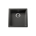 Linsol Zenica Single Bowl 456x456mm - Matte Black 