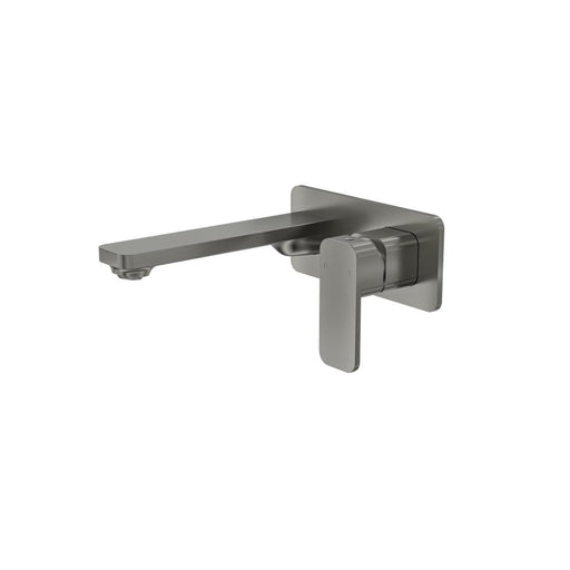 Linsol Zia 1-Plate Wall Basin or Bath Mixer Trim Kit - Gunmetal 