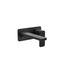 Linsol Zia 1-Plate Wall Basin or Bath Mixer Trim Kit - Matte Black 