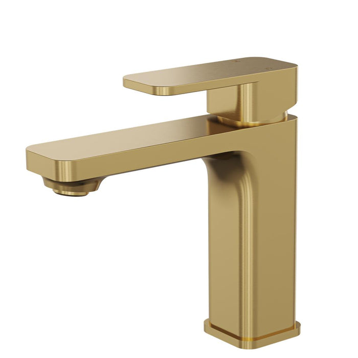 Linsol Zia Basin Mixer - Brushed Brass 