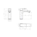 Linsol Zia Basin Mixer - Matte Black 