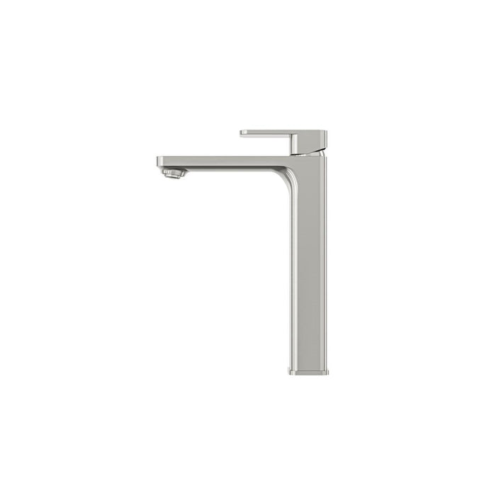 Linsol Zia Tall Basin Mixer - Brushed Nickel 
